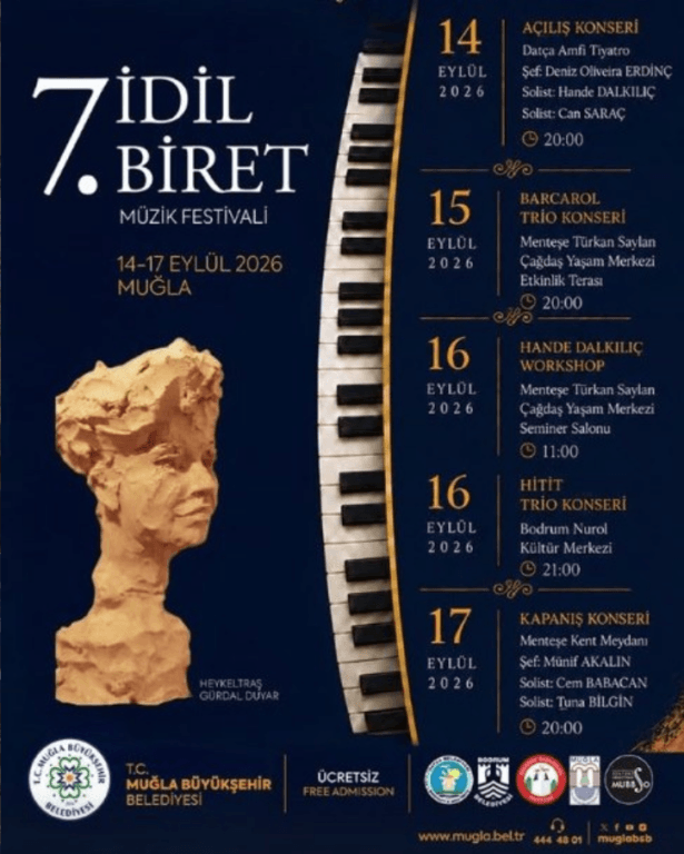7. İdil Biret Müzik Festivali 16 Eylül'de başlıyor