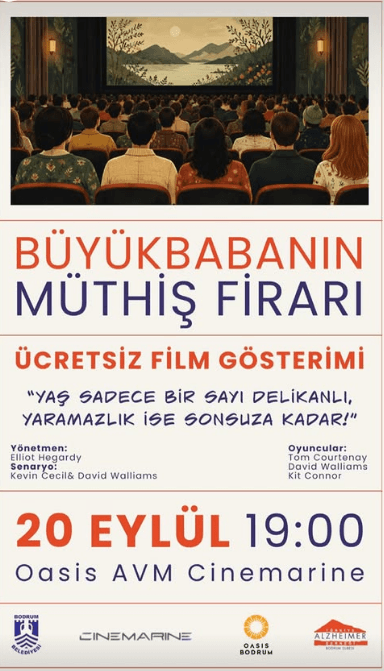 Bodrum'da Büyük Babanın Müthiş Firarı filmi ücretsiz gösterilecek